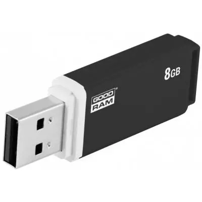 USB флеш накопитель Goodram 8GB UMO2 Graphite USB 2.0 (UMO2-0080E0R11) - 3