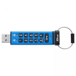 USB флеш накопитель Kingston 8GB DataTraveler 2000 Metal Security USB 3.0 (DT2000/8GB)