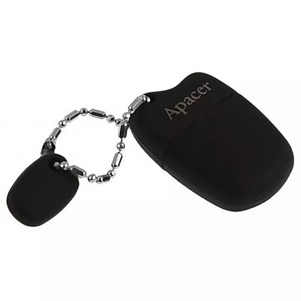 USB флеш накопитель Apacer 16GB AH118 Black USB 2.0 (AP16GAH118B-1) - 3