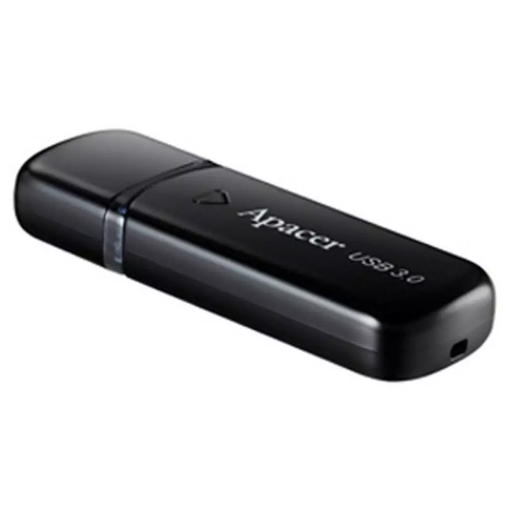 USB флеш накопитель Apacer 32GB AH355 Black USB 3.0 (AP32GAH355B-1) - 1