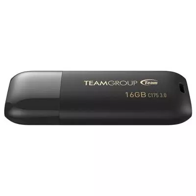 USB флеш накопитель Team 16GB C175 Pearl Black USB 3.1 (TC175316GB01) - 1 USB флеш накопитель Team 16GB C175 Pearl Black USB 3.1 (TC175316GB01) - 1