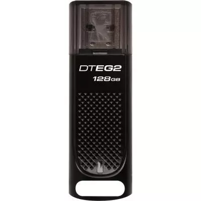 USB флеш накопитель Kingston 128GB DataTraveler Elite G2 Meta Black USB 3.1 (DTEG2/128GB)