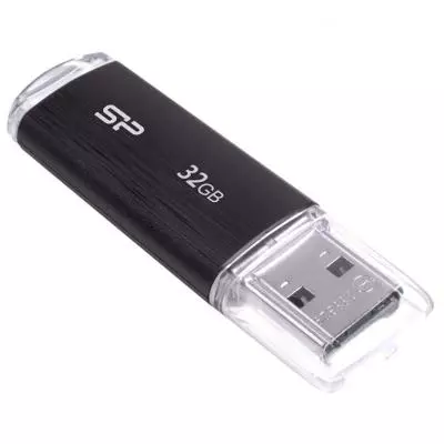 USB флеш накопитель Silicon Power 32GB Ultima U02 Black USB 2.0 (SP032GBUF2U02V1K) - 2 USB флеш накопитель Silicon Power 32GB Ultima U02 Black USB 2.0 (SP032GBUF2U02V1K) - 2