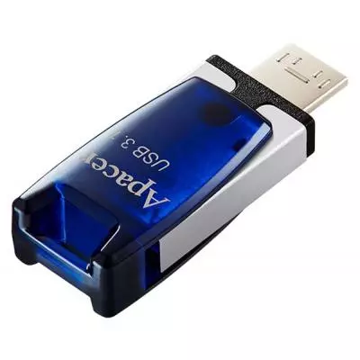 USB флеш накопитель Apacer 16GB AH179 Blue USB 3.1 OTG (AP16GAH179U-1) - 2 USB флеш накопитель Apacer 16GB AH179 Blue USB 3.1 OTG (AP16GAH179U-1) - 2