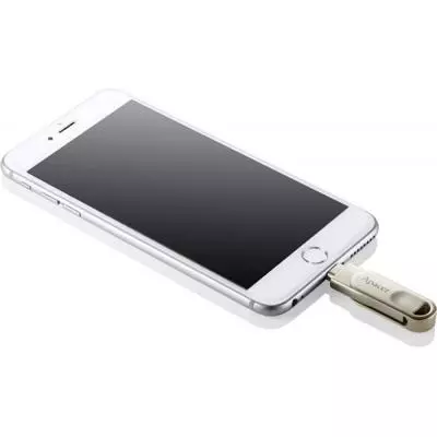 USB флеш накопитель Apacer 32GB AH790 Silver USB 3.1/Lightning (AP32GAH790S-1) - 3 USB флеш накопитель Apacer 32GB AH790 Silver USB 3.1/Lightning (AP32GAH790S-1) - 3