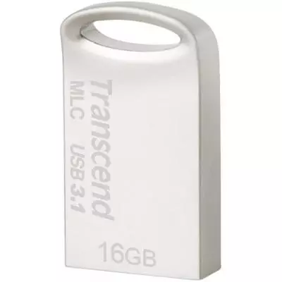 USB флеш накопитель Transcend 16GB JetFlash 720 Silver Plating USB 3.1 (TS16GJF720S) - 1