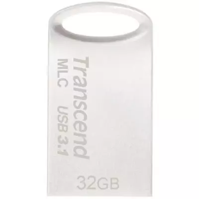 USB флеш накопитель Transcend 32GB JetFlash 720 Silver Plating USB 3.1 (TS32GJF720S)