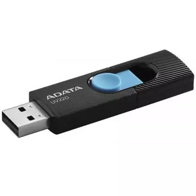 USB флеш накопитель ADATA 16GB UV220 Black/Blue USB 2.0 (AUV220-16G-RBKBL) - 1 USB флеш накопитель ADATA 16GB UV220 Black/Blue USB 2.0 (AUV220-16G-RBKBL) - 1
