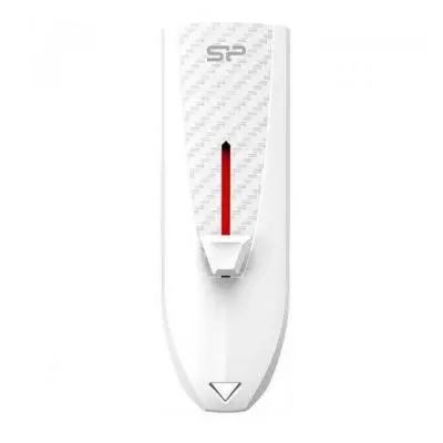 USB флеш накопитель Silicon Power 16GB Blaze B25 White USB 3.1 (SP016GBUF3B25V1W)