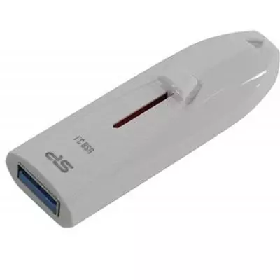 USB флеш накопитель Silicon Power 8GB B25 White USB 3.0 (SP008GBUF3B25V1W) - 1