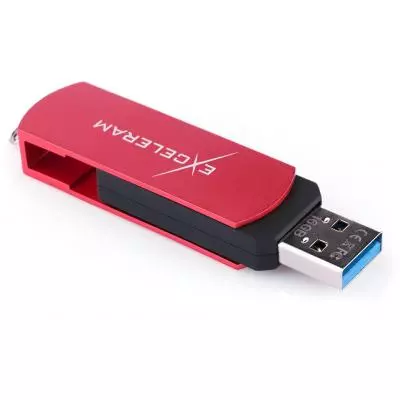 USB флеш накопитель eXceleram 32GB P2 Series Red/Black USB 3.1 Gen 1 (EXP2U3REB32) - 4