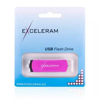 USB флеш накопитель eXceleram 16GB P2 Series Purple/Black USB 3.1 Gen 1 (EXP2U3PUB16) - 7