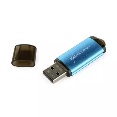 USB флеш накопитель eXceleram 16GB A3 Series Blue USB 2.0 (EXA3U2BL16) - 5