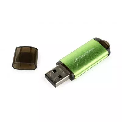 USB флеш накопитель eXceleram 16GB A3 Series Green USB 2.0 (EXA3U2GR16) - 5