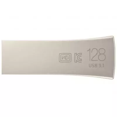 USB флеш накопитель Samsung 128GB Bar Plus Silver USB 3.1 (MUF-128BE3/APC) - 1 USB флеш накопитель Samsung 128GB Bar Plus Silver USB 3.1 (MUF-128BE3/APC) - 1