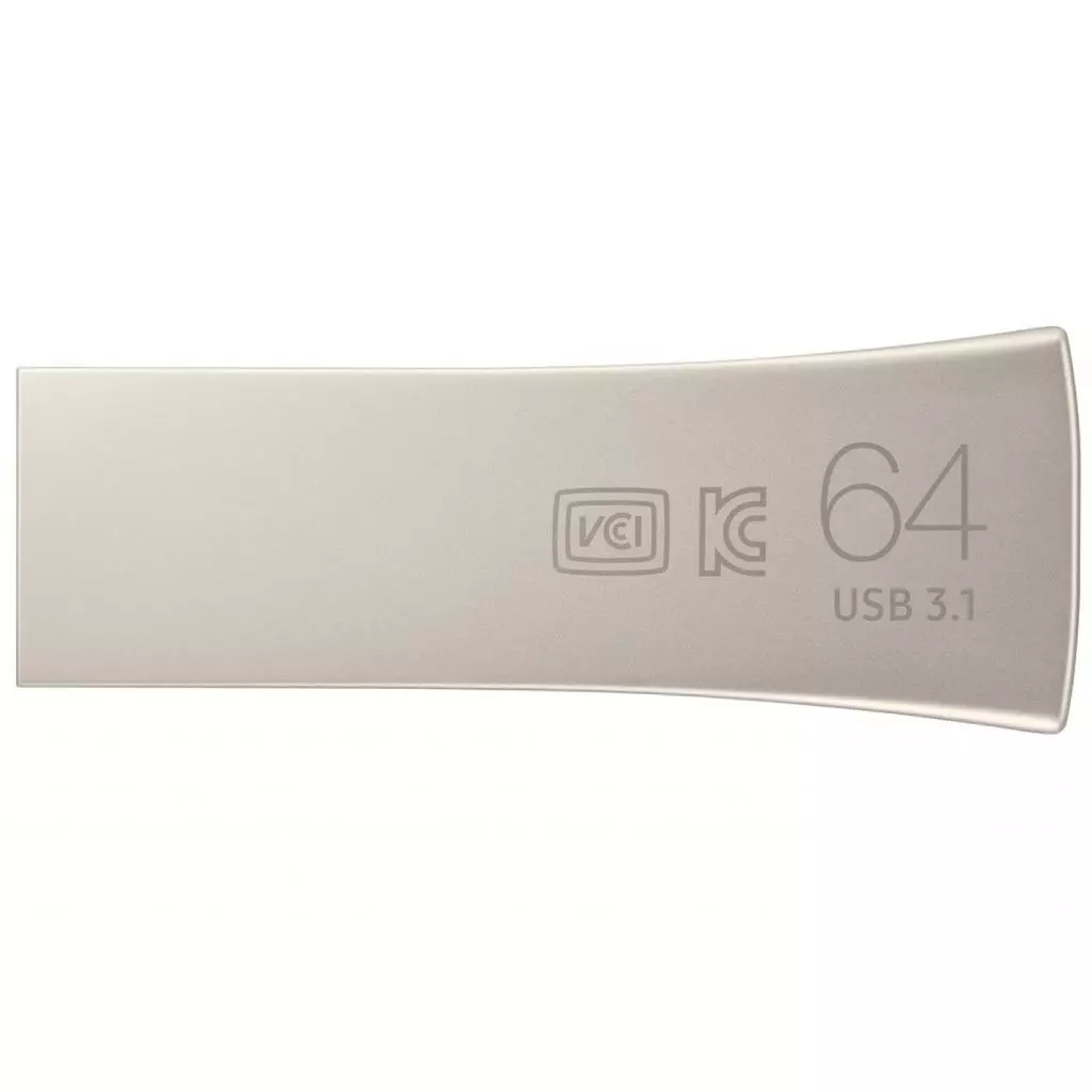 USB флеш накопитель Samsung 64GB Bar Plus Silver USB 3.1 (MUF-64BE3/APC) - 1