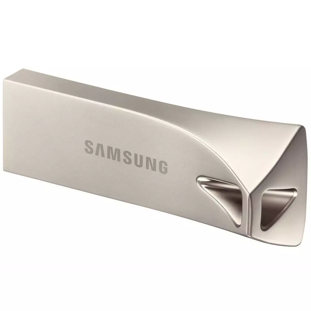 USB флеш накопитель Samsung 64GB Bar Plus Silver USB 3.1 (MUF-64BE3/APC) - 2