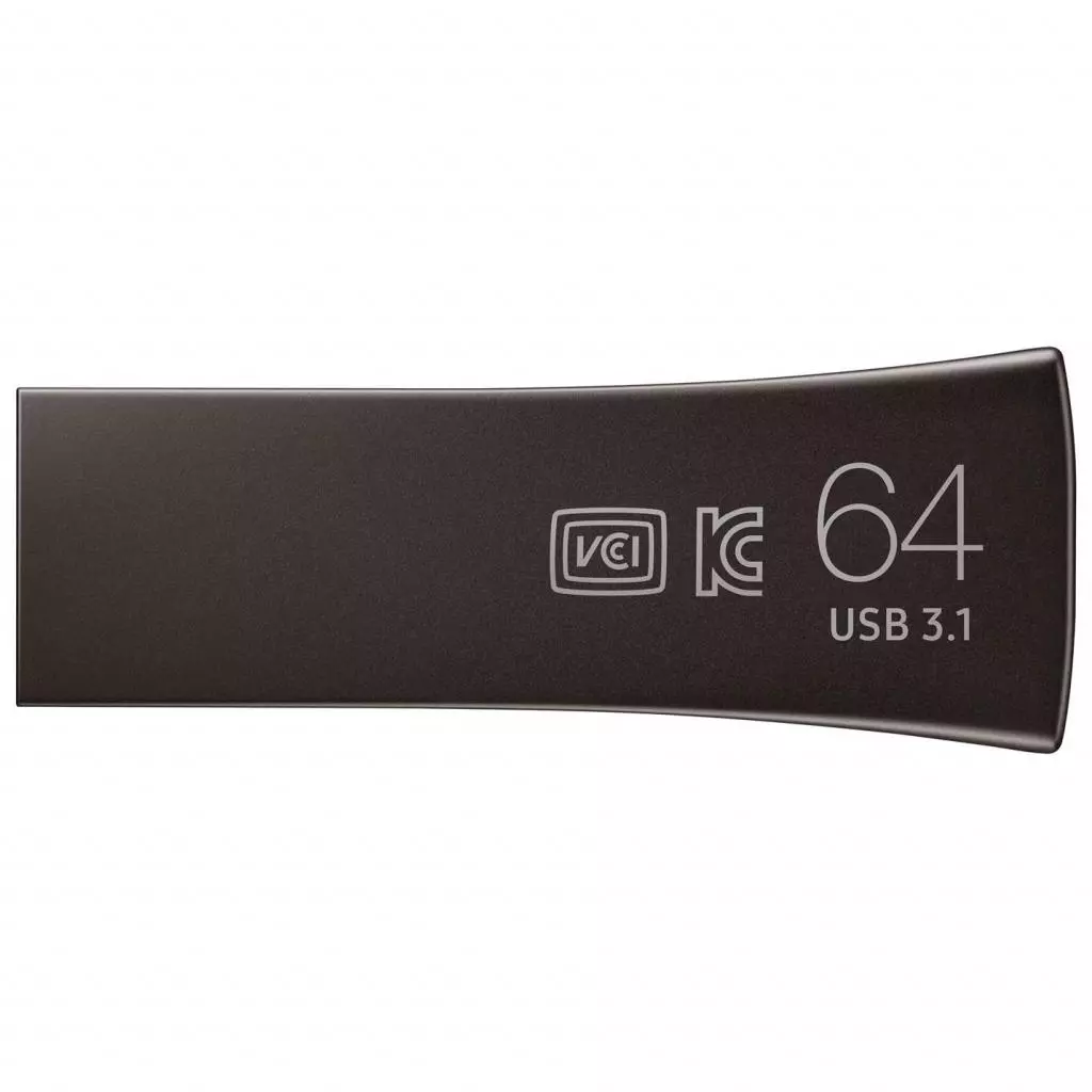 USB флеш накопитель Samsung 64GB Bar Plus Black USB 3.1 (MUF-64BE4/APC) - 1 USB флеш накопитель Samsung 64GB Bar Plus Black USB 3.1 (MUF-64BE4/APC) - 1