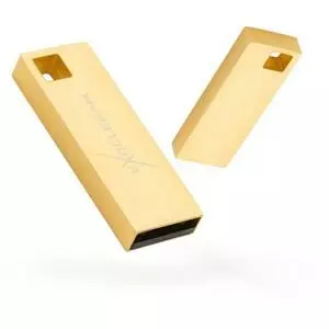 USB флеш накопитель eXceleram 32GB U1 Series Gold USB 2.0 (EXP2U2U1G32)