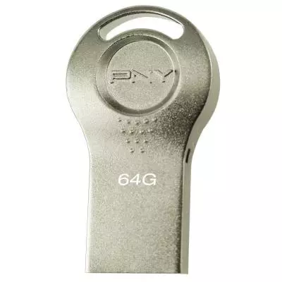 USB флеш накопитель PNY flash 64GB Attache i Durable Metal Silver USB 2.0 (FDI64GATTI-EF)
