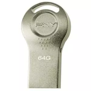 USB флеш накопитель PNY flash 64GB Attache i Durable Metal Silver USB 2.0 (FDI64GATTI-EF)