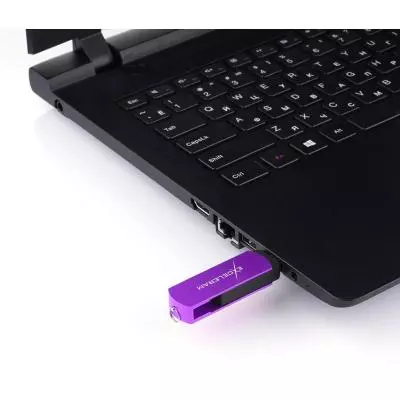 USB флеш накопитель eXceleram 32GB P2 Series Grape/Black USB 2.0 (EXP2U2GPB32) - 6 USB флеш накопитель eXceleram 32GB P2 Series Grape/Black USB 2.0 (EXP2U2GPB32) - 6