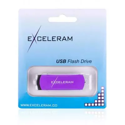 USB флеш накопитель eXceleram 32GB P2 Series Grape/Black USB 3.1 Gen 1 (EXP2U3GPB32) - 7
