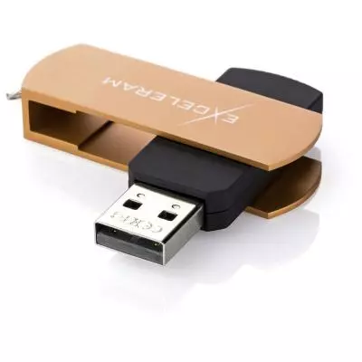 USB флеш накопитель eXceleram 32GB P2 Series Brown/Black USB 2.0 (EXP2U2BRB32) - 1 USB флеш накопитель eXceleram 32GB P2 Series Brown/Black USB 2.0 (EXP2U2BRB32) - 1