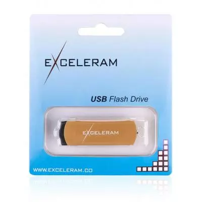 USB флеш накопитель eXceleram 16GB P2 Series Brown/Black USB 3.1 Gen 1 (EXP2U3BRB16) - 7