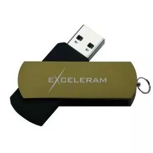 USB флеш накопитель eXceleram 32GB P2 Series Brown/Black USB 3.1 Gen 1 (EXP2U3BRB32)