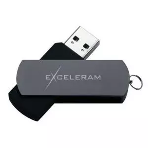 USB флеш накопитель eXceleram 8GB P2 Series Gray/Black USB 2.0 (EXP2U2GB08)