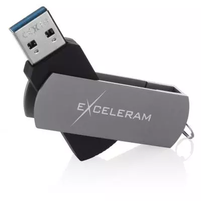 USB флеш накопитель eXceleram 32GB P2 Series Gray/Black USB 3.1 Gen 1 (EXP2U3GB32) - 2 USB флеш накопитель eXceleram 32GB P2 Series Gray/Black USB 3.1 Gen 1 (EXP2U3GB32) - 2