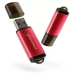 USB флеш накопитель eXceleram 64GB A3 Series Red USB 2.0 (EXA3U2RE64)