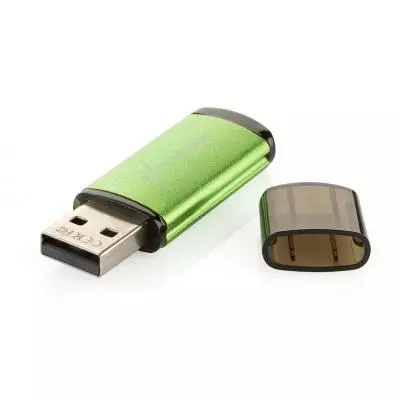 USB флеш накопитель eXceleram 32GB A3 Series Green USB 2.0 (EXA3U2GR32) - 4 USB флеш накопитель eXceleram 32GB A3 Series Green USB 2.0 (EXA3U2GR32) - 4