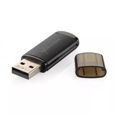 USB флеш накопитель eXceleram 32GB A3 Series Black USB 2.0 (EXA3U2B32) - 4 USB флеш накопитель eXceleram 32GB A3 Series Black USB 2.0 (EXA3U2B32) - 4