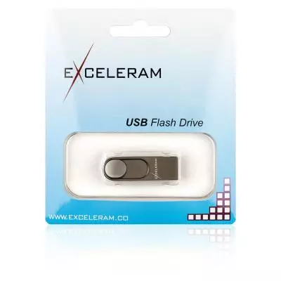 USB флеш накопитель eXceleram 64GB U5 Series Dark USB 3.1 Gen 1 (EXP2U3U5D64) - 5 USB флеш накопитель eXceleram 64GB U5 Series Dark USB 3.1 Gen 1 (EXP2U3U5D64) - 5