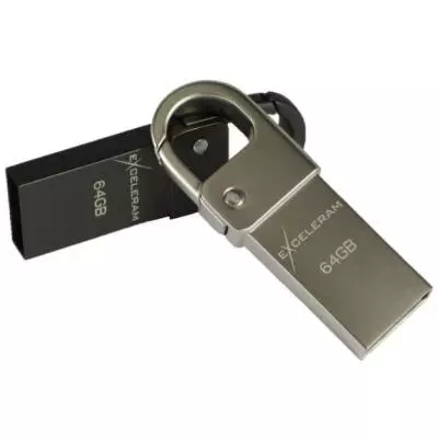 USB флеш накопитель eXceleram 64GB U6M Series Silver USB 3.1 Gen 1 (EXU3U6MS64)