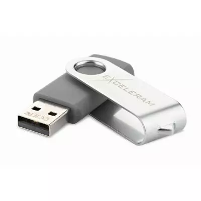 USB флеш накопитель eXceleram 32GB P1 Series Silver/Gray USB 2.0 (EXP1U2SIG32) - 1 USB флеш накопитель eXceleram 32GB P1 Series Silver/Gray USB 2.0 (EXP1U2SIG32) - 1