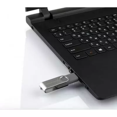USB флеш накопитель eXceleram 32GB P1 Series Silver/Gray USB 2.0 (EXP1U2SIG32) - 6 USB флеш накопитель eXceleram 32GB P1 Series Silver/Gray USB 2.0 (EXP1U2SIG32) - 6