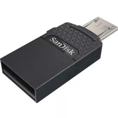 USB флеш накопитель SanDisk 16GB Ultra Dual USB 2.0 OTG (SDDD1-016G-G35) - 2 USB флеш накопитель SanDisk 16GB Ultra Dual USB 2.0 OTG (SDDD1-016G-G35) - 2