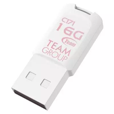 USB флеш накопитель Team 16GB C171 White USB 2.0 (TC17116GW01) - 1 USB флеш накопитель Team 16GB C171 White USB 2.0 (TC17116GW01) - 1