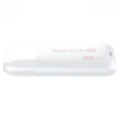 USB флеш накопитель Team 8GB C173 White USB 2.0 (TC1738GW01) - 1 USB флеш накопитель Team 8GB C173 White USB 2.0 (TC1738GW01) - 1