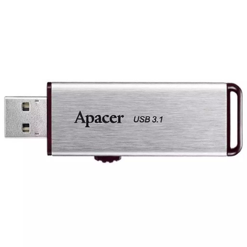 USB флеш накопитель Apacer 32GB AH35A Silver USB 3.1 Gen1 (AP32GAH35AS-1) - 1 USB флеш накопитель Apacer 32GB AH35A Silver USB 3.1 Gen1 (AP32GAH35AS-1) - 1