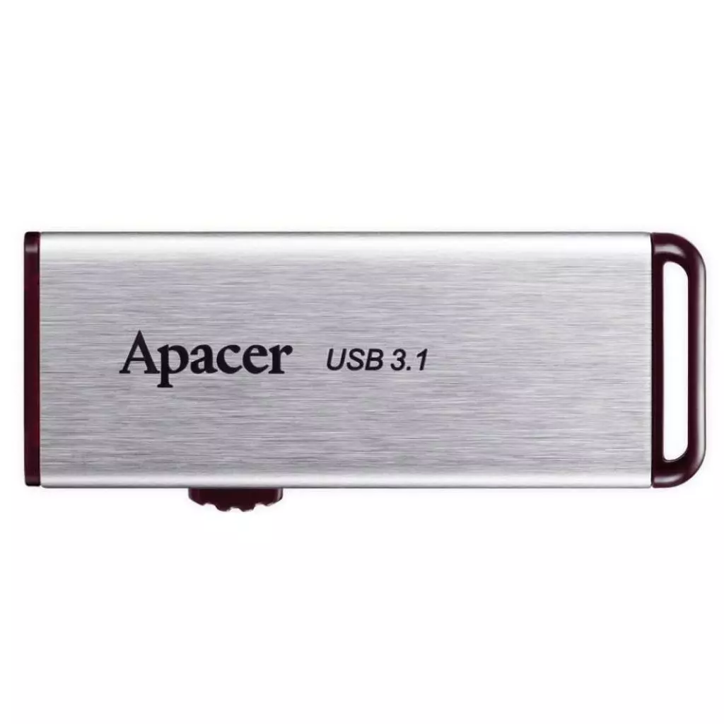 USB флеш накопитель Apacer 64GB AH35A Silver USB 3.1 Gen1 (AP64GAH35AS-1)