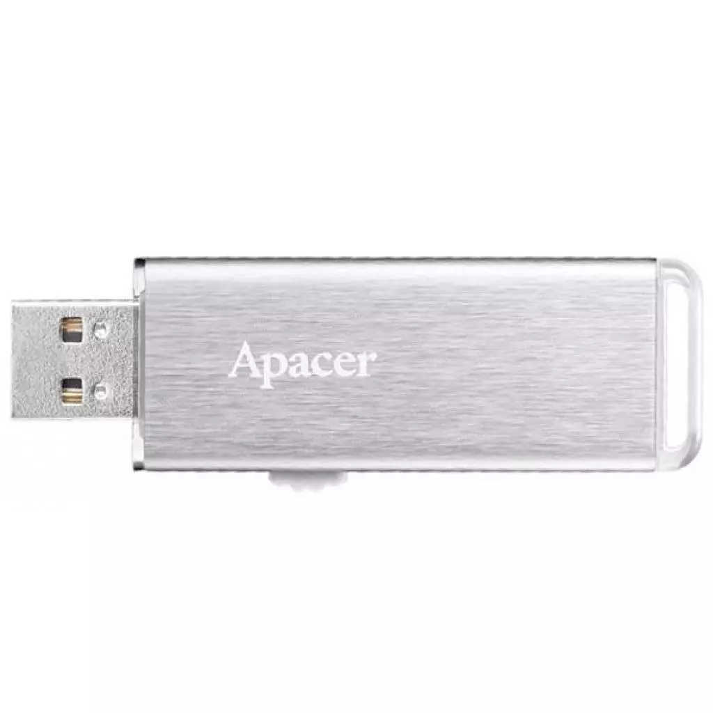 USB флеш накопитель Apacer 16GB AH33A Silver USB 2.0 (AP16GAH33AS-1) - 1