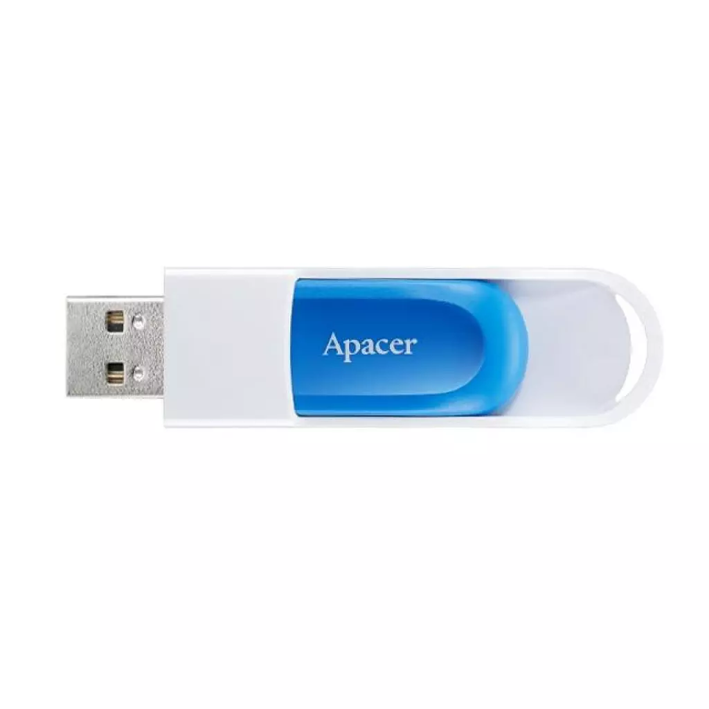 USB флеш накопитель Apacer 16GB AH23A White USB 2.0 (AP16GAH23AW-1) - 3