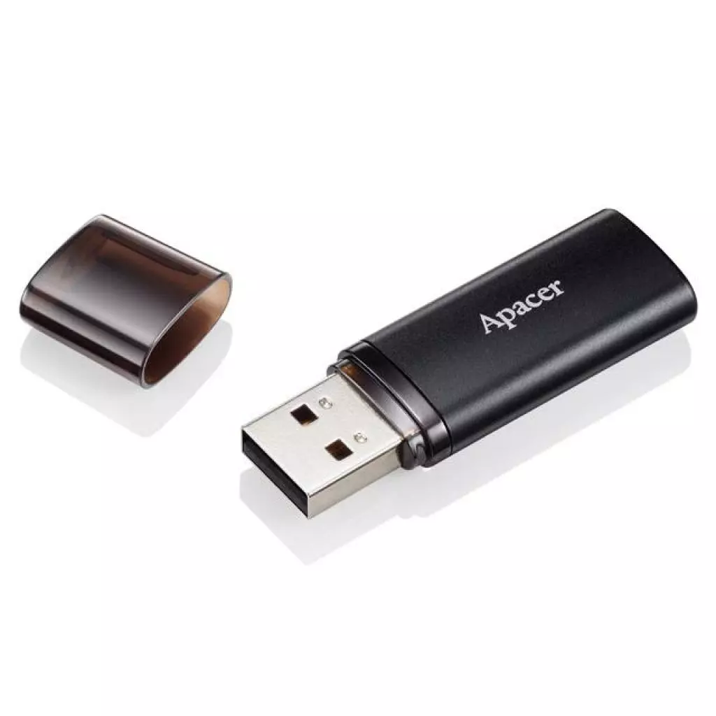 USB флеш накопитель Apacer 16GB AH23B Black USB 2.0 (AP16GAH23BB-1) - 2 USB флеш накопитель Apacer 16GB AH23B Black USB 2.0 (AP16GAH23BB-1) - 2