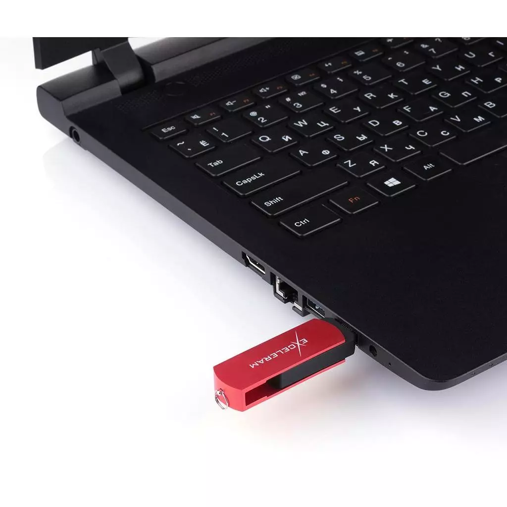 USB флеш накопитель eXceleram 128GB P2 Series Red/Black USB 3.1 Gen 1 (EXP2U3REB128) - 6 USB флеш накопитель eXceleram 128GB P2 Series Red/Black USB 3.1 Gen 1 (EXP2U3REB128) - 6