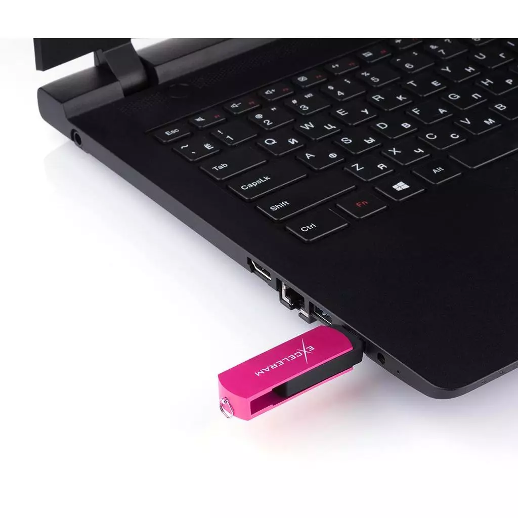 USB флеш накопитель eXceleram 128GB P2 Series Rose/Black USB 3.1 Gen 1 (EXP2U3ROB128) - 6 USB флеш накопитель eXceleram 128GB P2 Series Rose/Black USB 3.1 Gen 1 (EXP2U3ROB128) - 6