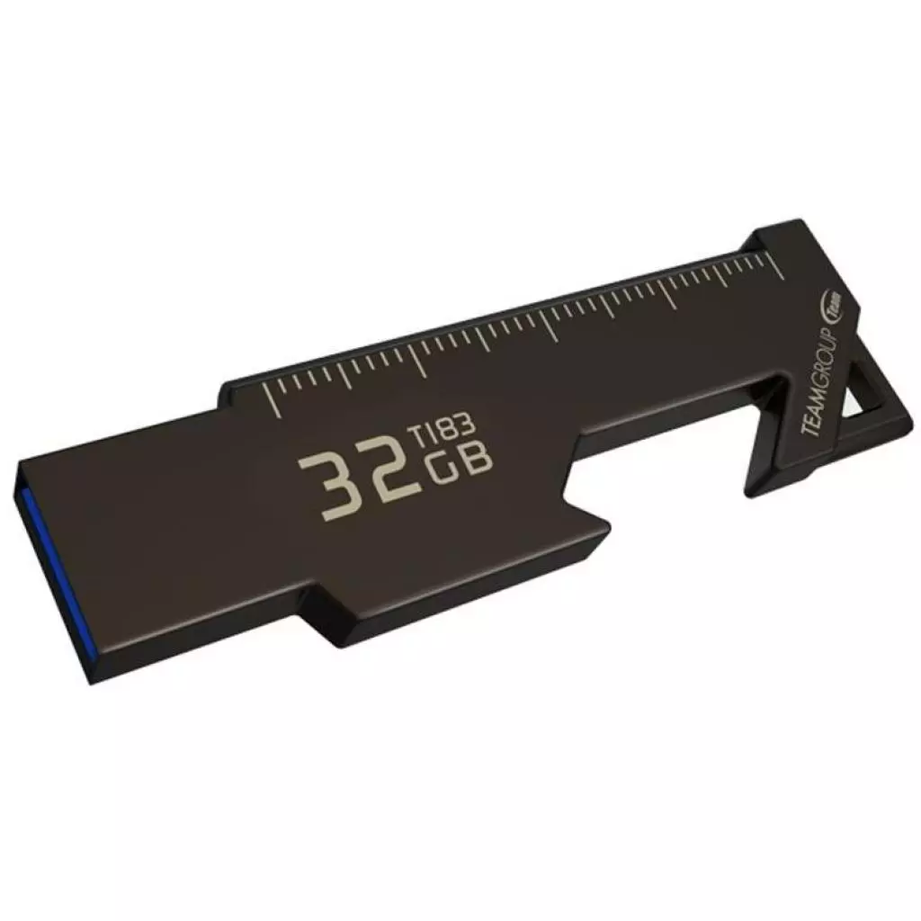 USB флеш накопитель Team 32GB T183 Black USB 3.1 (TT183332GF01) - 1 USB флеш накопитель Team 32GB T183 Black USB 3.1 (TT183332GF01) - 1